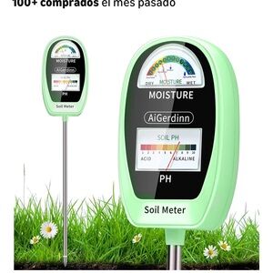 Green AiGerdinn Soil Moisture Meter